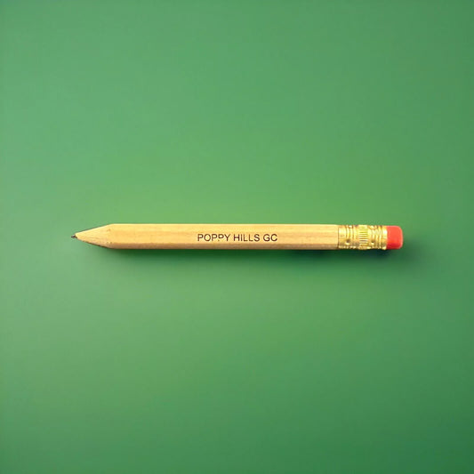 Poppy Hills Golf Course Pencil