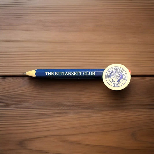 The Kittansett Club Pencil, Plastic Ball Marker & Scorecard